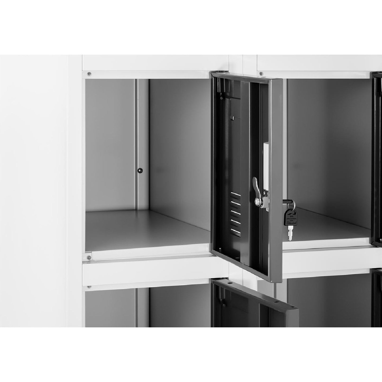 Industrial Storage – Social metal locker with compartments for the - Carlat