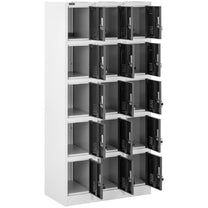 Industrial Storage – Social metal locker with compartments for the - Carlat