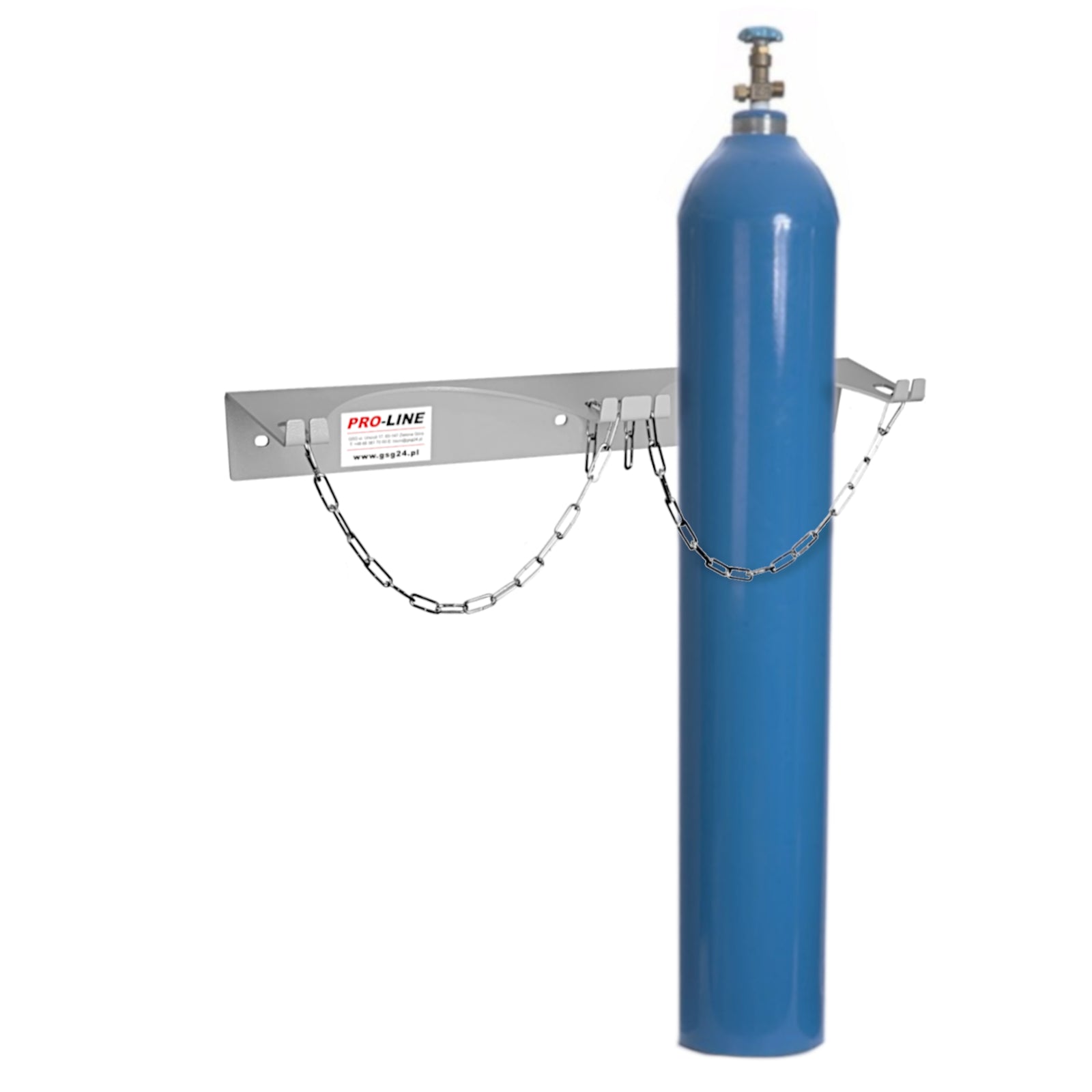 Industrial Storage – Wall holder for 3 gas cylinders, max. - Carlat