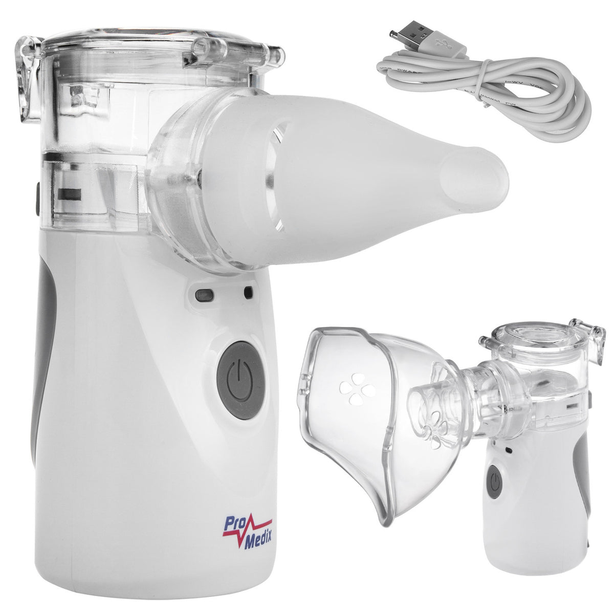 Inhalers – Promedix Portable/Handheld Wireless Nebulizer Inhaler, Kit, Masks, PR-835 - Carlat
