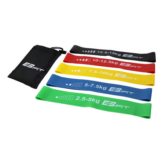 Inny Exercise Band Set Fitnnes Crosfit mini Band 5in1 EB FIT 1028842 / N / A - Carlat