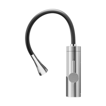 Instant-heat water heater - metal kitchen faucet with a flexible spout - Carlat