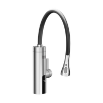 Instant-heat water heater - metal kitchen faucet with a flexible spout - Carlat