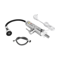 Instant-heat water heater - metal kitchen faucet with a flexible spout - Carlat