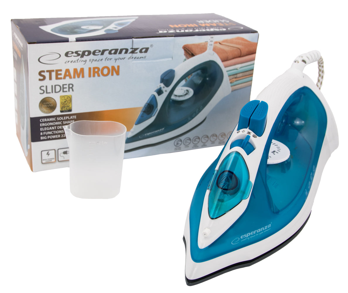 Irons and Steamers – EHI002 Slider Ceramic Steam Iron, 2200 W - Carlat