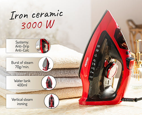 MESKO Irons and Steamers – MS 5031 Iron 3000 W – image 6