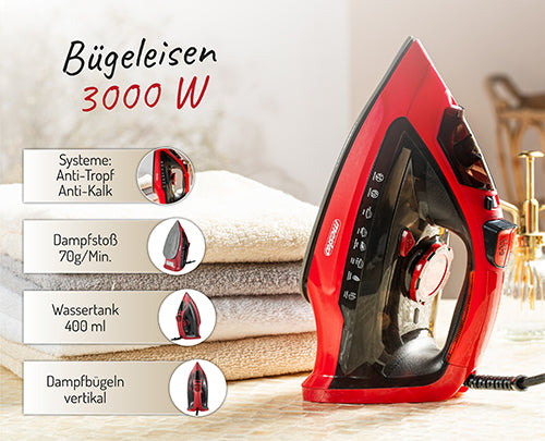 MESKO Irons and Steamers – MS 5031 Iron 3000 W – image 7
