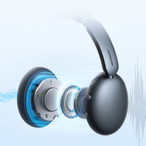 J-Head Series JR-JH1 wireless headphones with ANC Bluetooth - black - Carlat