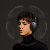 J-Head Series JR-JH1 wireless headphones with ANC Bluetooth - black - Carlat