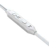 JR-EC06 USB-C in-ear headphones silver headset - Carlat