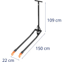 Jacks & Lift Trucks – Maneuvering positioning handle for vehicle - Carlat