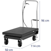 Jacks & Lift Trucks – Scissor table trolley for transport - Carlat
