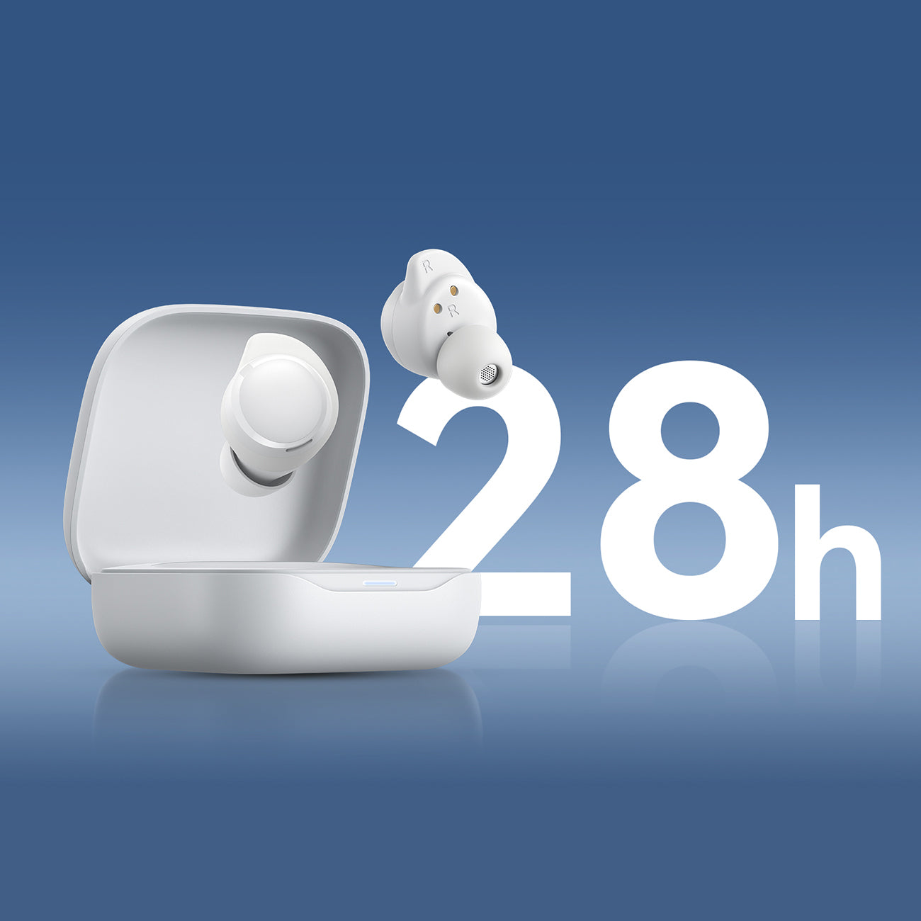 Jdots JR-DB3 TWS wireless headphones - white - Carlat