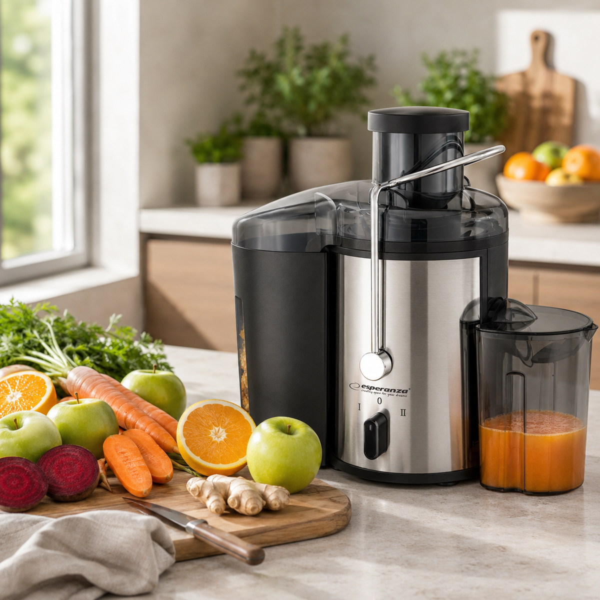 Juicers and Juice Extractors – EKJ002 Esperanza Carrot Juicer - Carlat