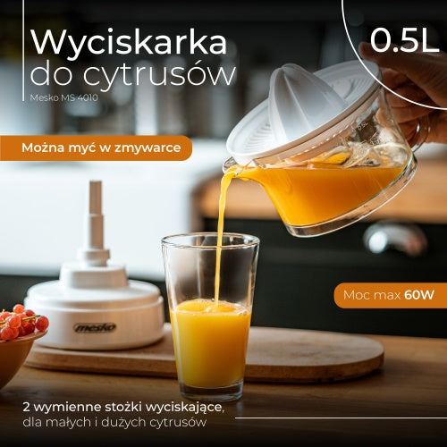 Juicers and Juice Extractors – MS 4010 Citrus Juicer - Carlat