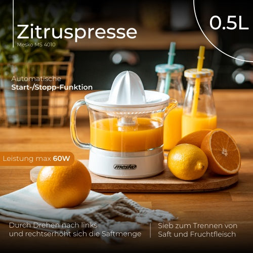 Juicers and Juice Extractors – MS 4010 Citrus Juicer - Carlat