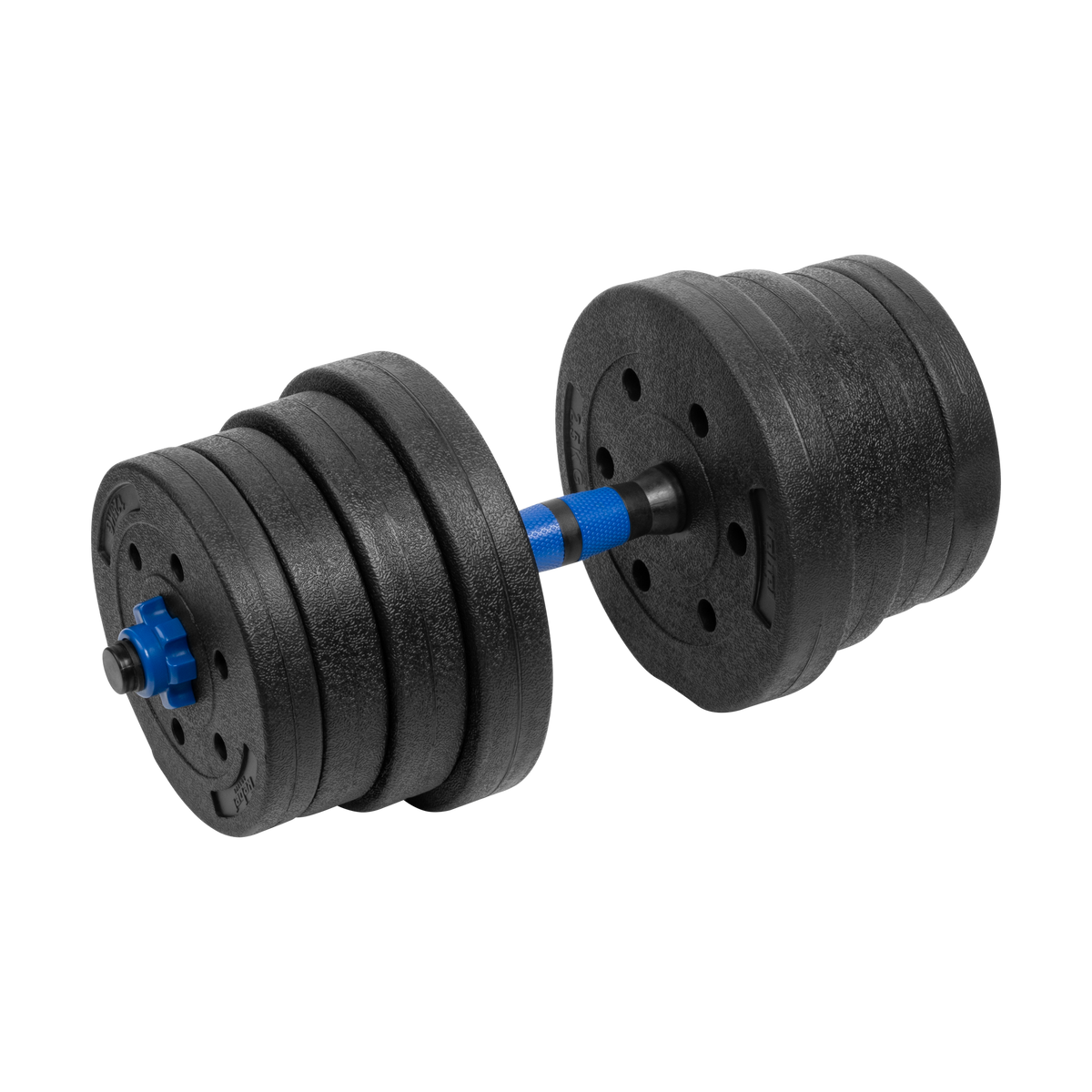 Kettlebells and – REBEL ACTIVE Adjustable Bituminous Dumbbells with Connector, 2x15kg - Carlat