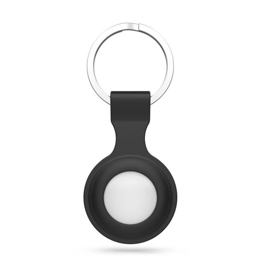 Keychain case for the Apple AirTag Icon locator - black - Carlat