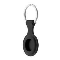 Keychain case for the Apple AirTag Icon locator - black - Carlat