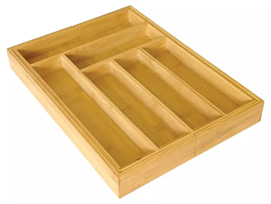 Kitchen Accessories – Cutlery holder, Kinghoff bamboo - Carlat
