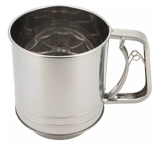 Kitchen Accessories – Flour sifter, steel, 10 diameter, 350g, Kinghoff - Carlat