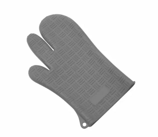 Kitchen Accessories – Oven mitt, pot holder, silicone, gray, Kinghoff - Carlat
