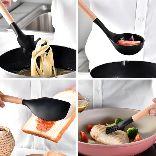 Kitchen Accessories – XXL 12-Piece Silicone Kitchen Utensil Set - Carlat