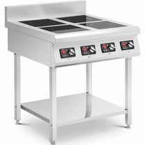 Kitchen Appliances – 4-burner induction cooker with open base 400 - Carlat