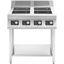 Kitchen Appliances – 4-burner induction cooker with open base 400 - Carlat