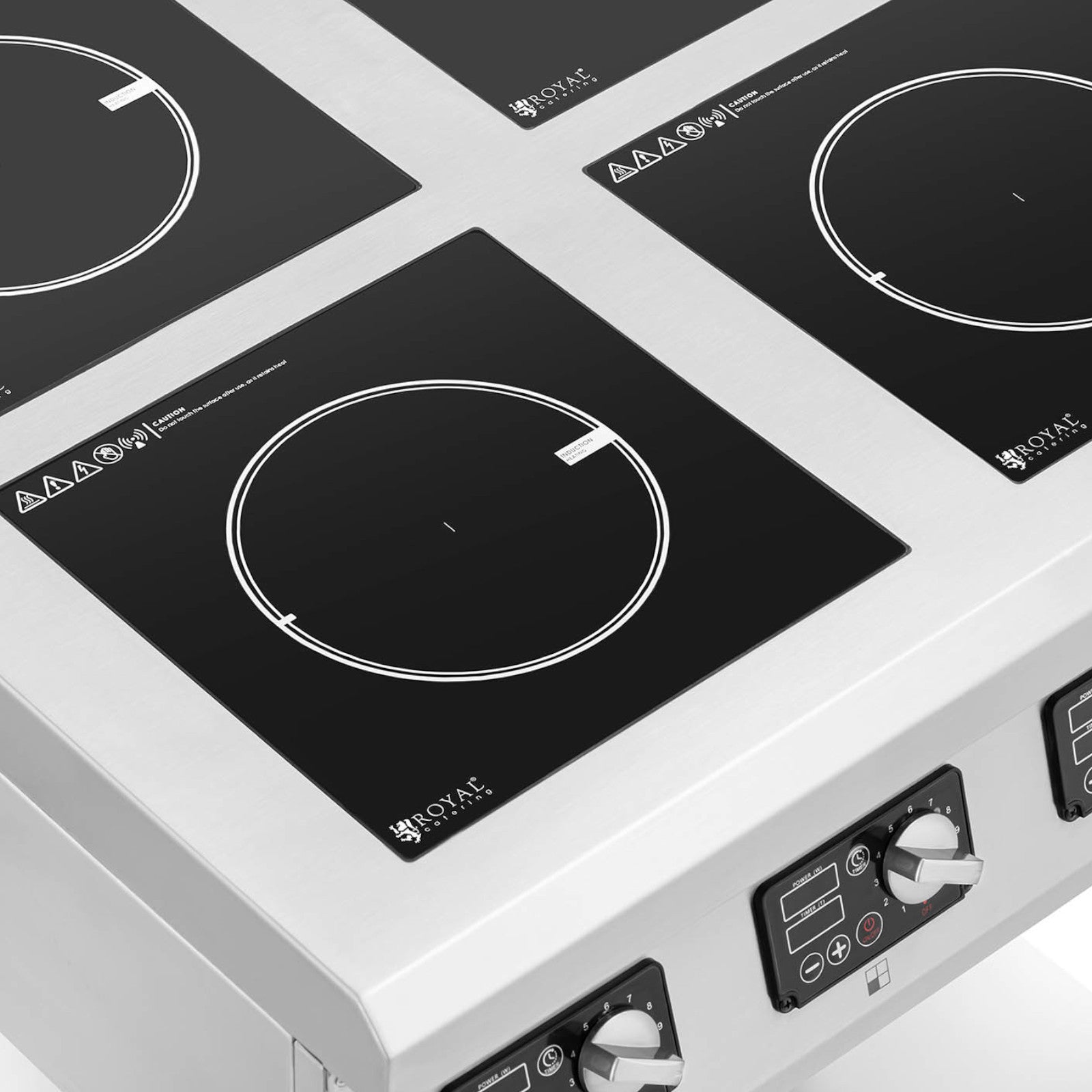 Kitchen Appliances – 4-burner induction cooker with open base 400 - Carlat