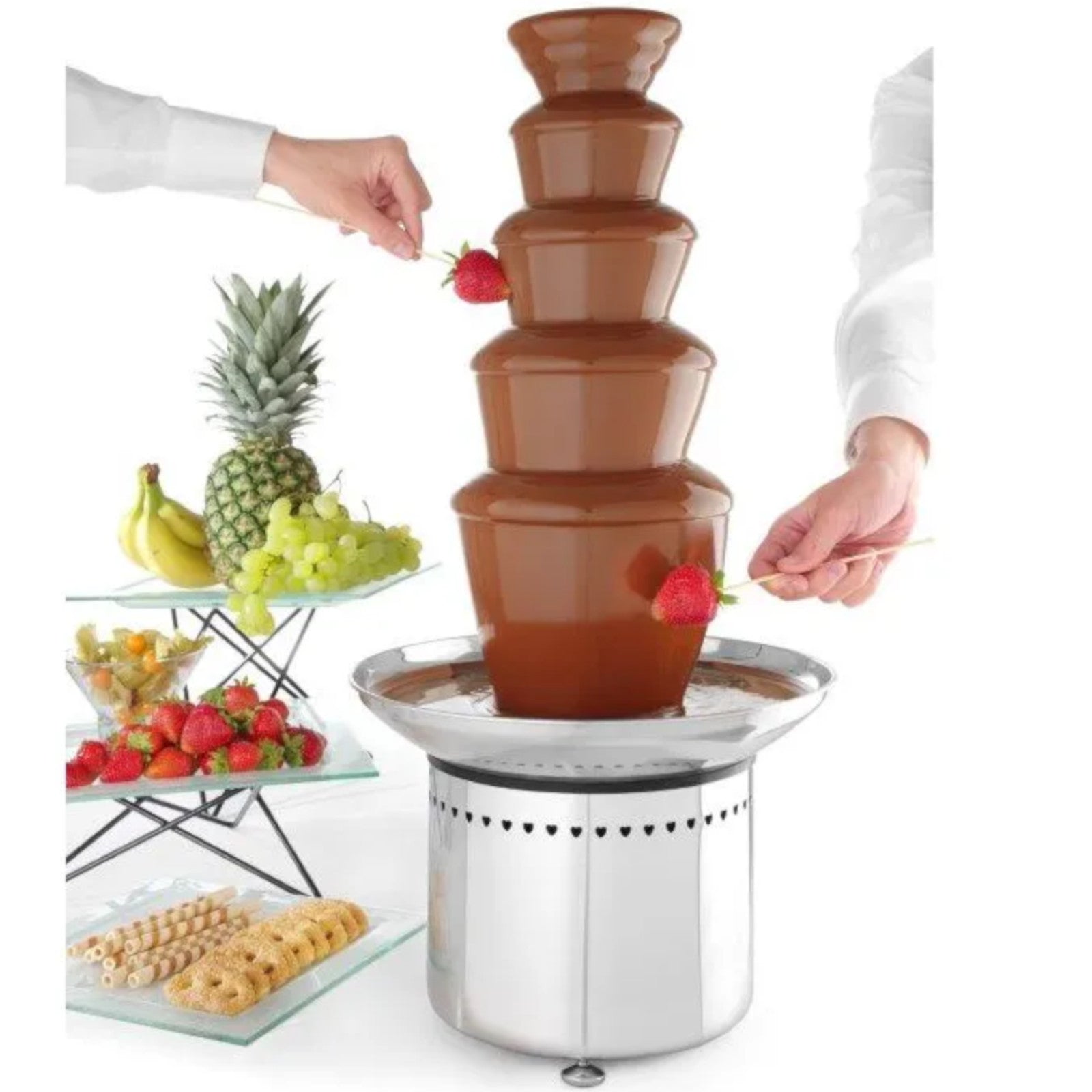Kitchen Appliances – Chocolate fondue fountain 5 levels, steel, 265 - Carlat