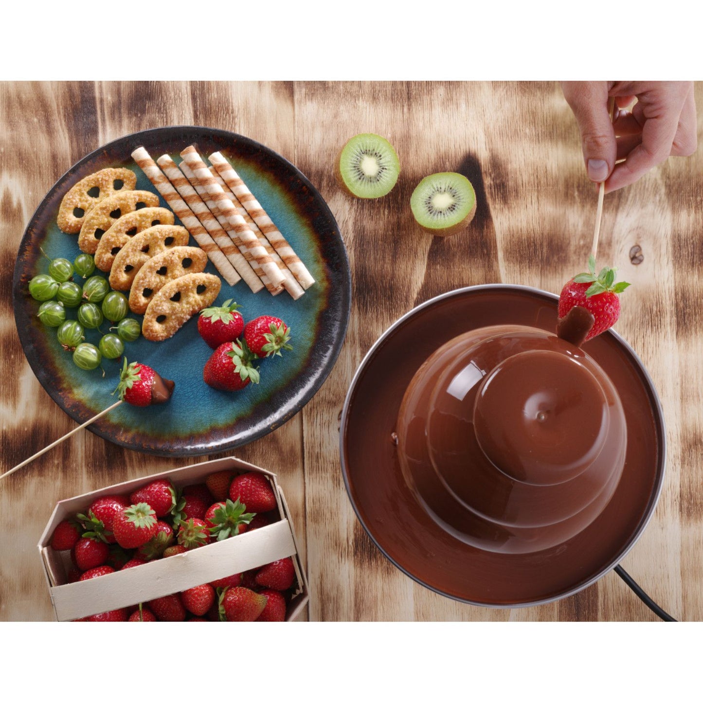 Kitchen Appliances – Chocolate fondue fountain 5 levels, steel, 265 - Carlat