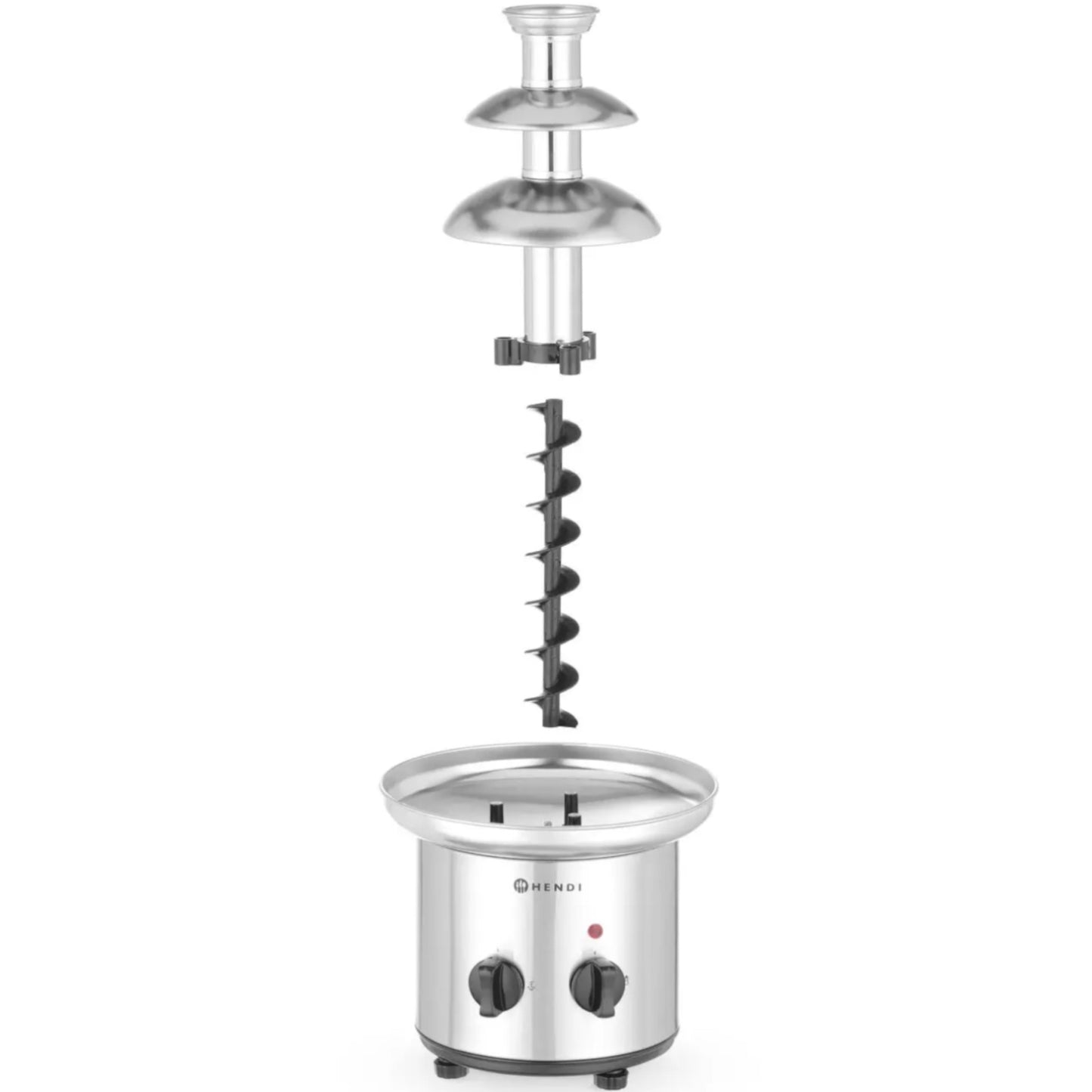 Kitchen Appliances – Chocolate fountain for chocolate fondue, steel, 170W - Carlat
