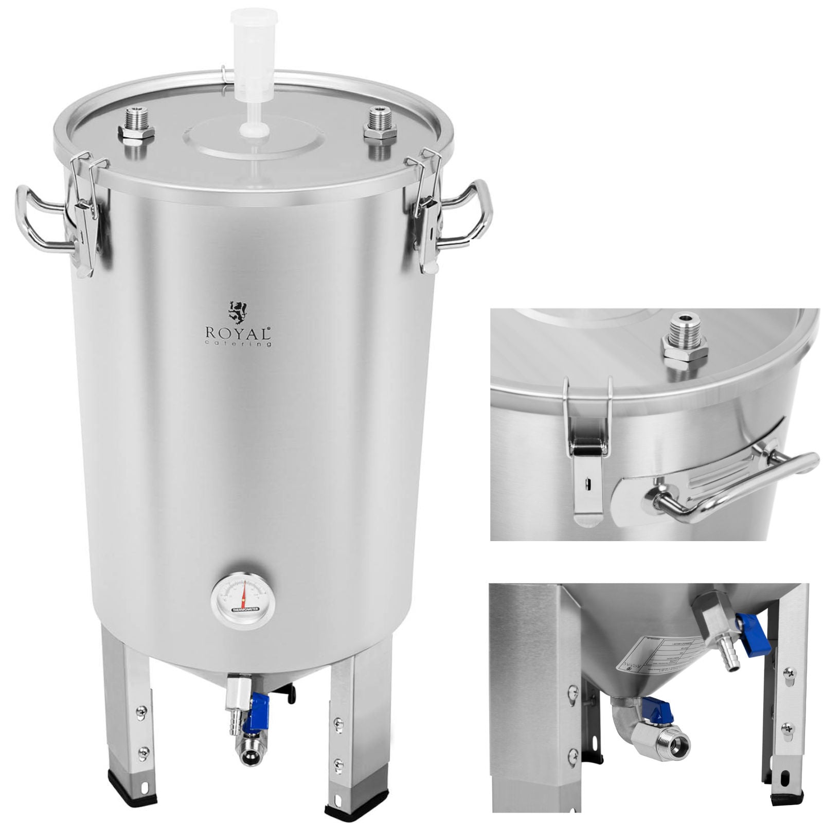 Kitchen Appliances – Container fermentation boiler beer fermenter with cooler - Carlat