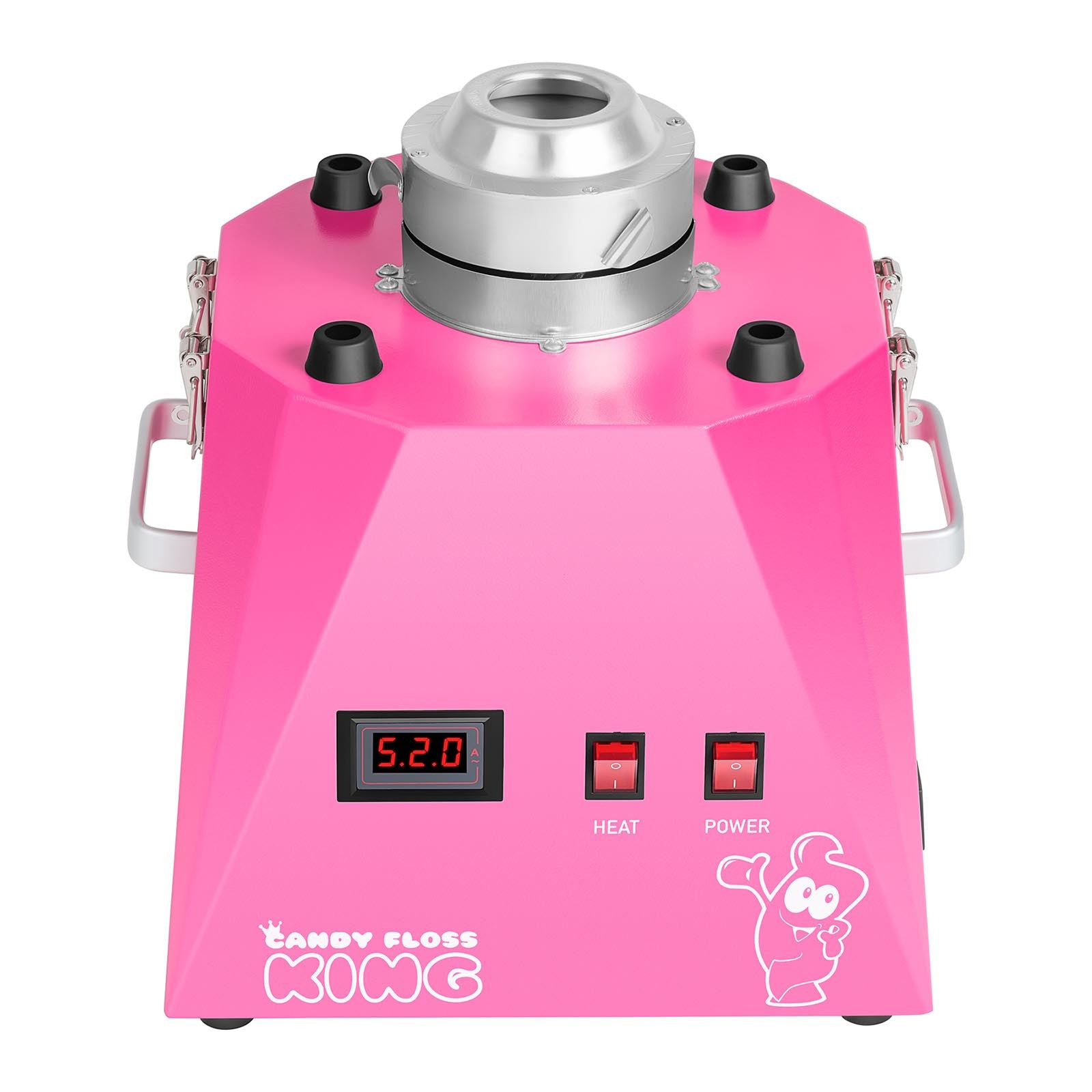 Kitchen Appliances – Cotton candy machine LED pink 52cm 1030W - Carlat
