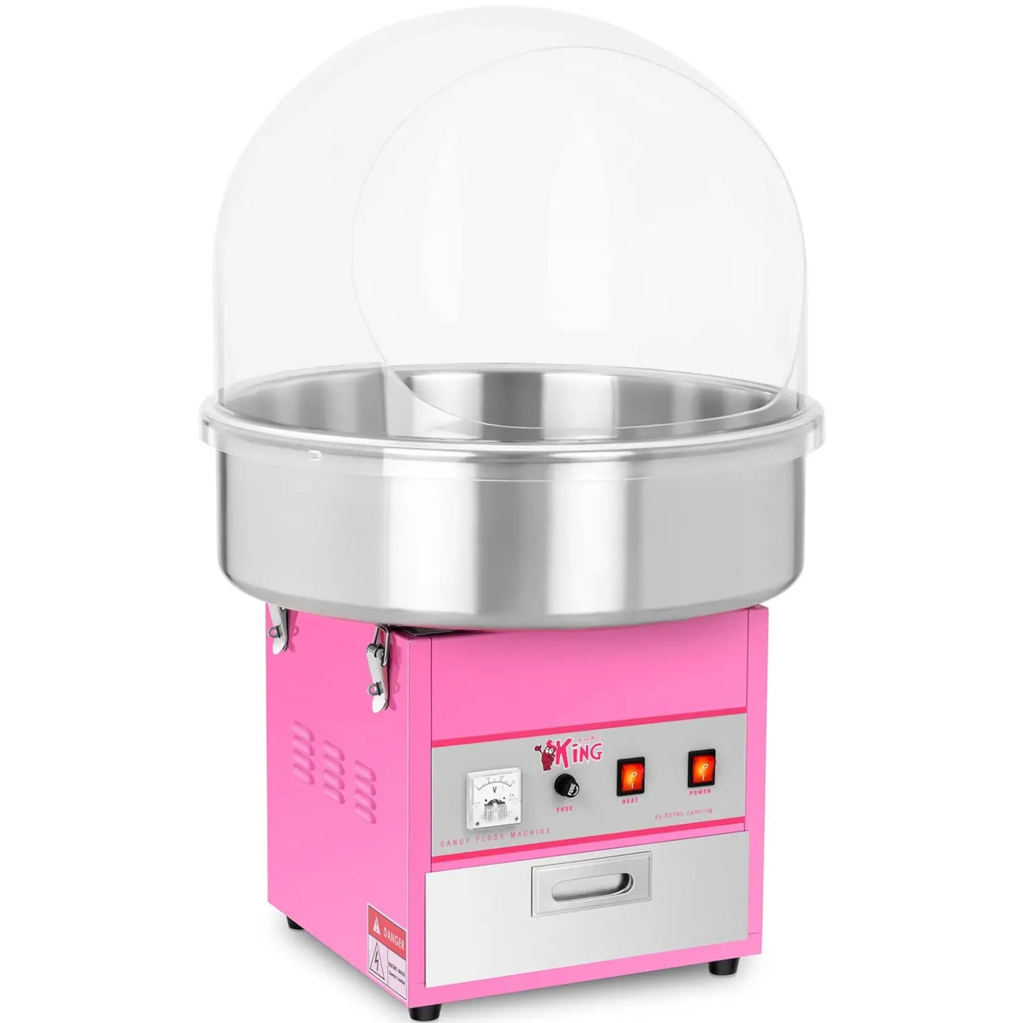 Kitchen Appliances – Cotton candy machine with protective cover 52cm - Carlat