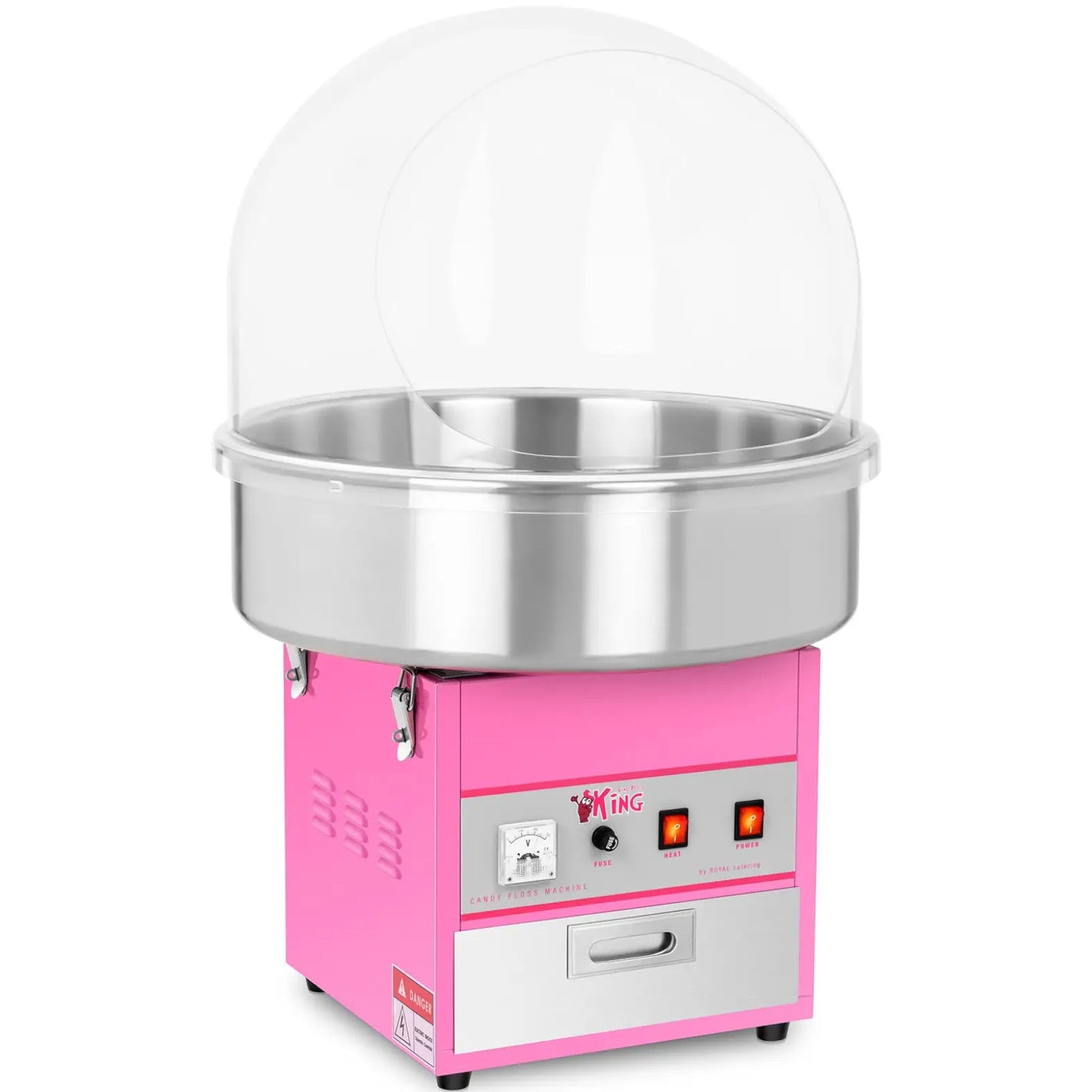 Kitchen Appliances – Cotton candy machine with protective cover 52cm - Carlat