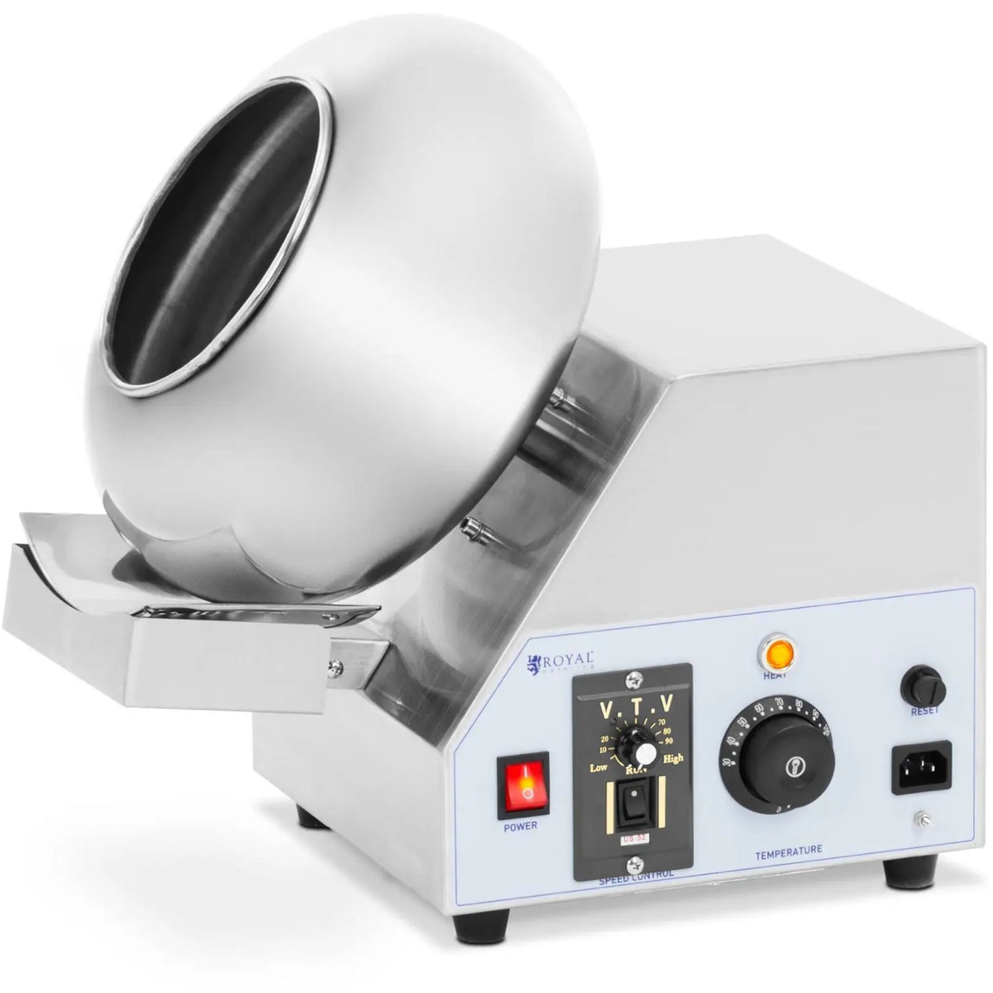 Kitchen Appliances – Drageing machine, coating machine for nuts, almonds, - Carlat