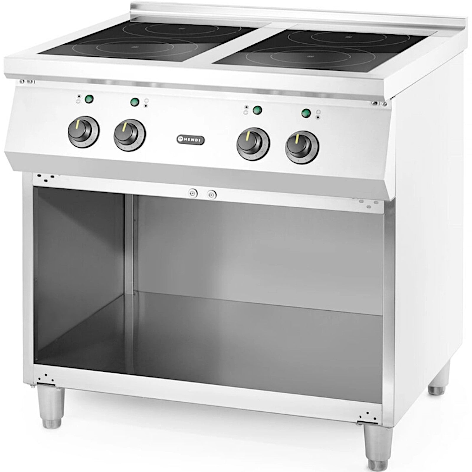 Kitchen Appliances – Electric induction cooker, 4-burner, free-standing 400 V - Carlat
