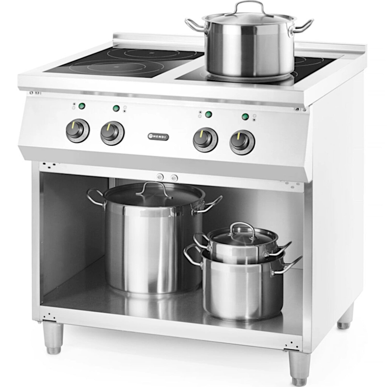 Kitchen Appliances – Electric induction cooker, 4-burner, free-standing 400 V - Carlat