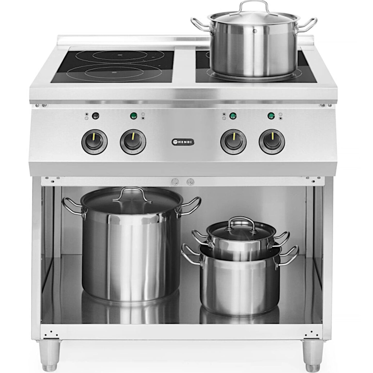 Kitchen Appliances – Electric induction cooker, 4-burner, free-standing 400 V - Carlat