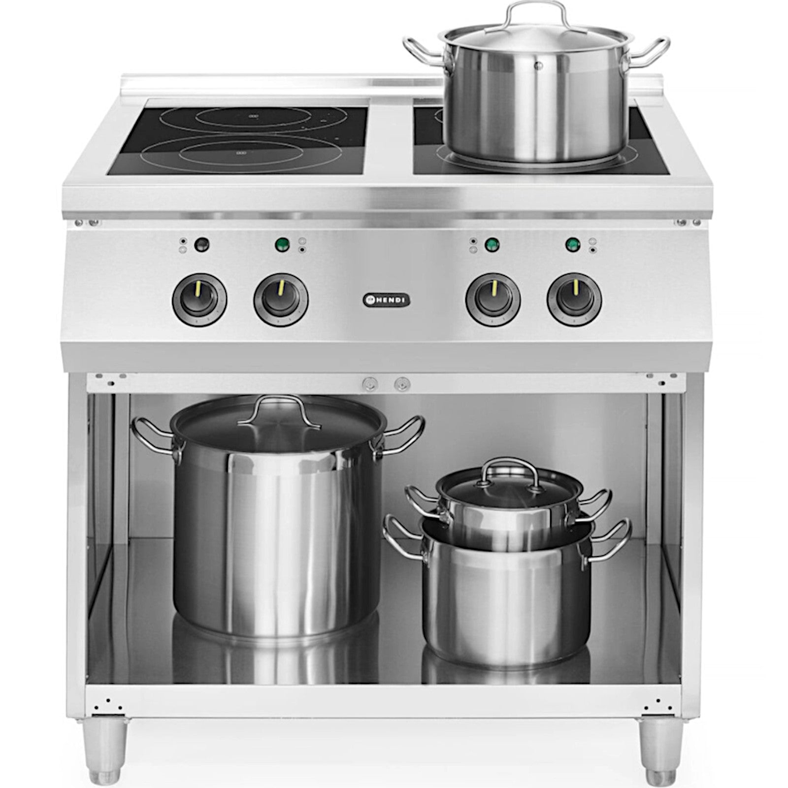 Kitchen Appliances – Electric induction cooker, 4-burner, free-standing 400 V - Carlat
