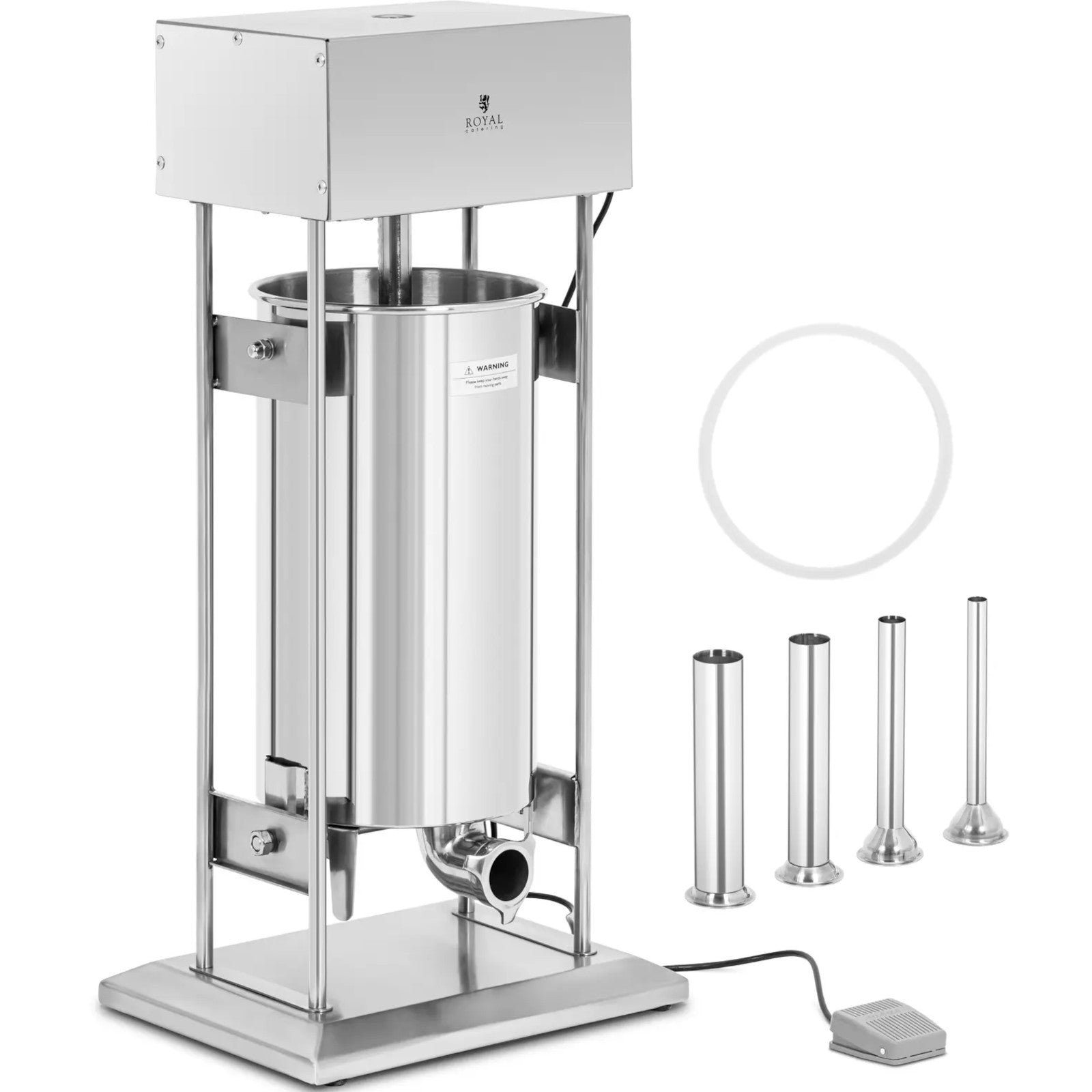 Kitchen Appliances – Electric vertical sausage stuffer, 4 funnels, 25 - Carlat