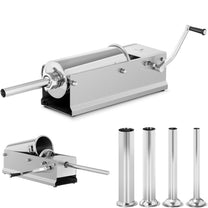 Kitchen Appliances – Filler, manual sausage stuffer, horizontal, 5 l - Carlat