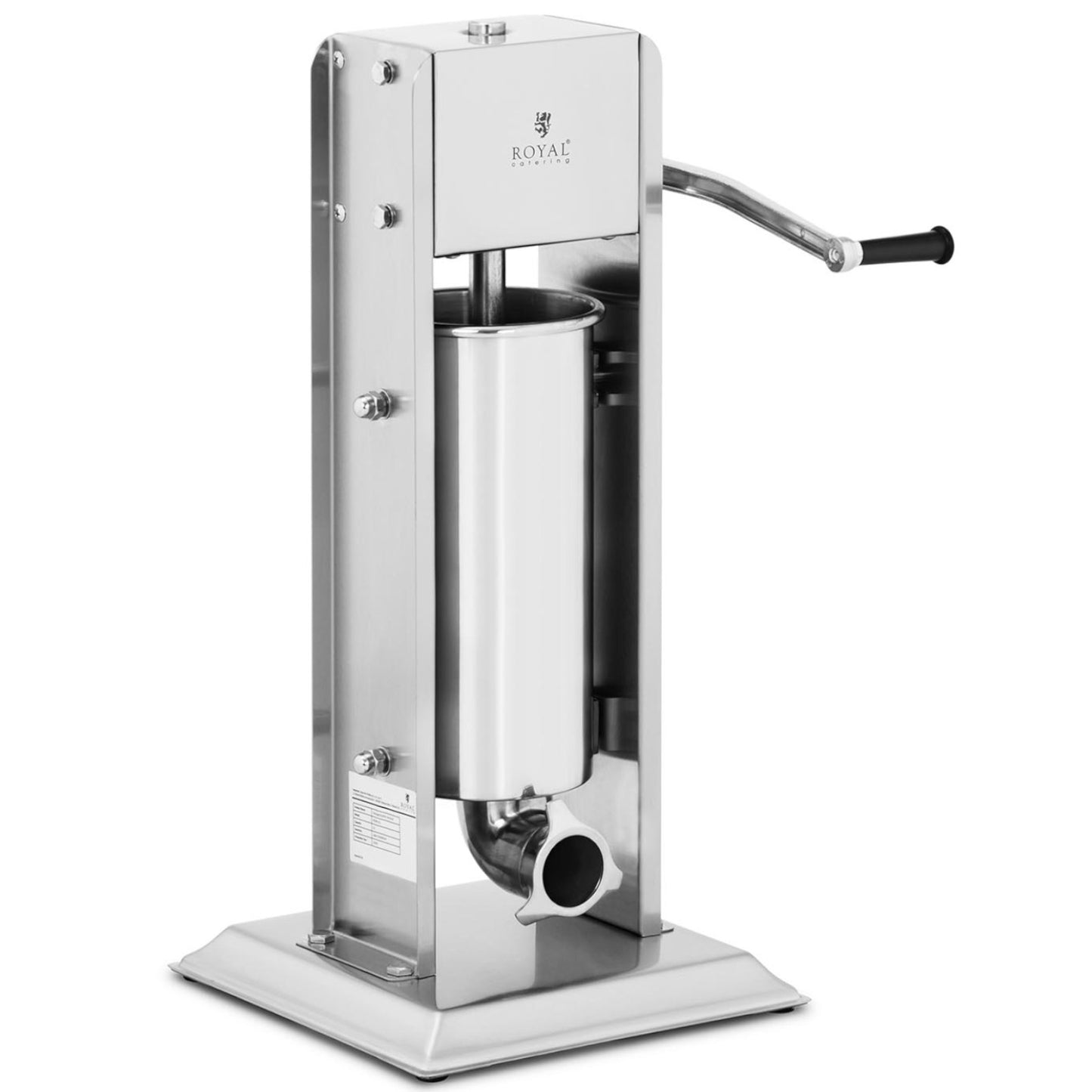 Kitchen Appliances – Filler, vertical sausage stuffer, manual, 5 l - Carlat
