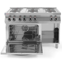 Kitchen Appliances – Free-standing electric cooker 6 x 2.6kW with - Carlat
