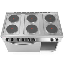 Kitchen Appliances – Free-standing electric cooker 6 x 2.6kW with - Carlat
