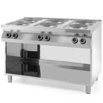 Kitchen Appliances – Free-standing electric kitchen on a steel base - Carlat