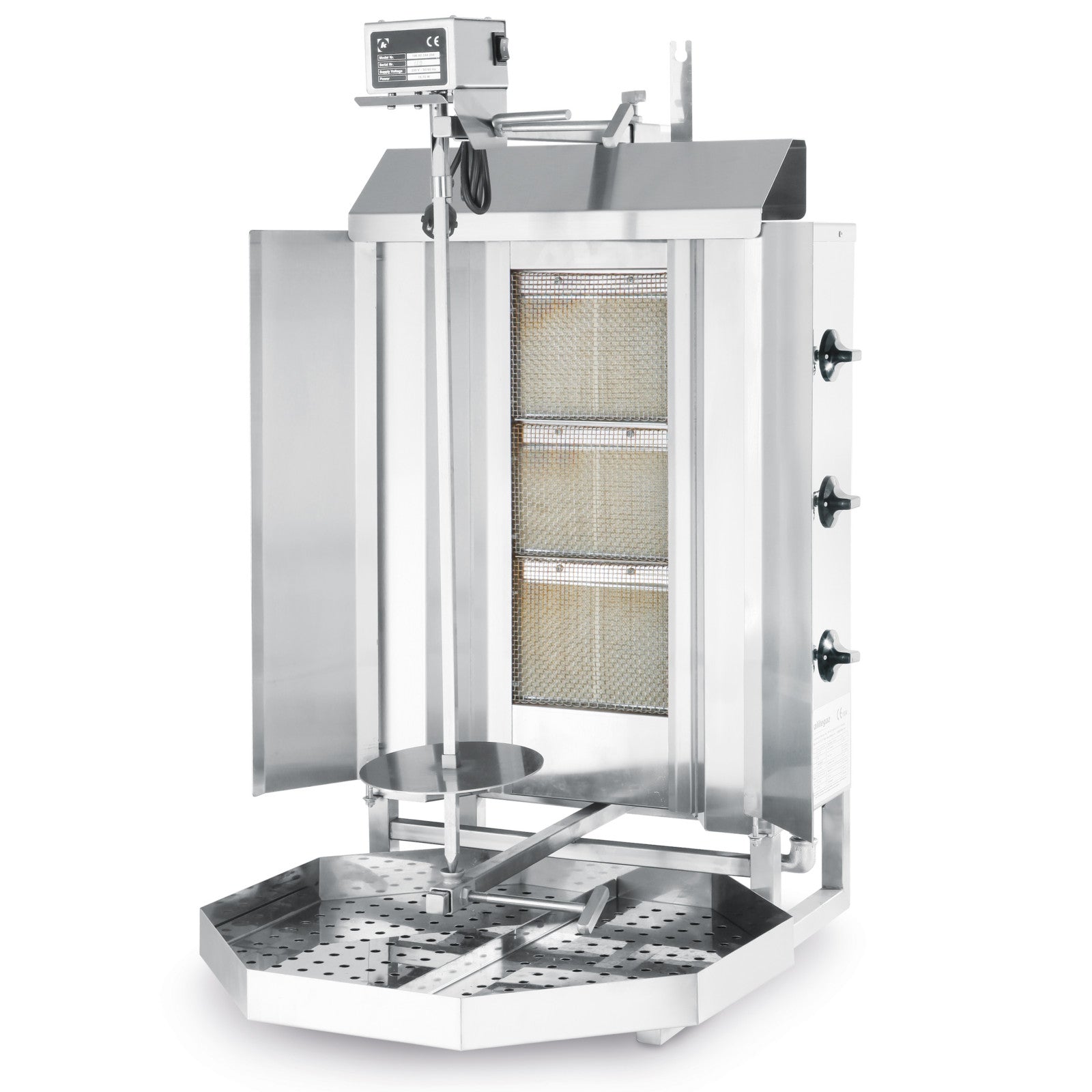Kitchen Appliances – Gas kebab maker for gyros Profi Line - Carlat