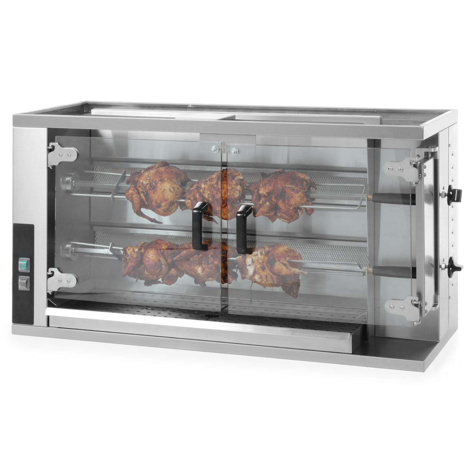 Kitchen Appliances – Gas rotisserie for 8-10 chickens 9.4kW natural - Carlat